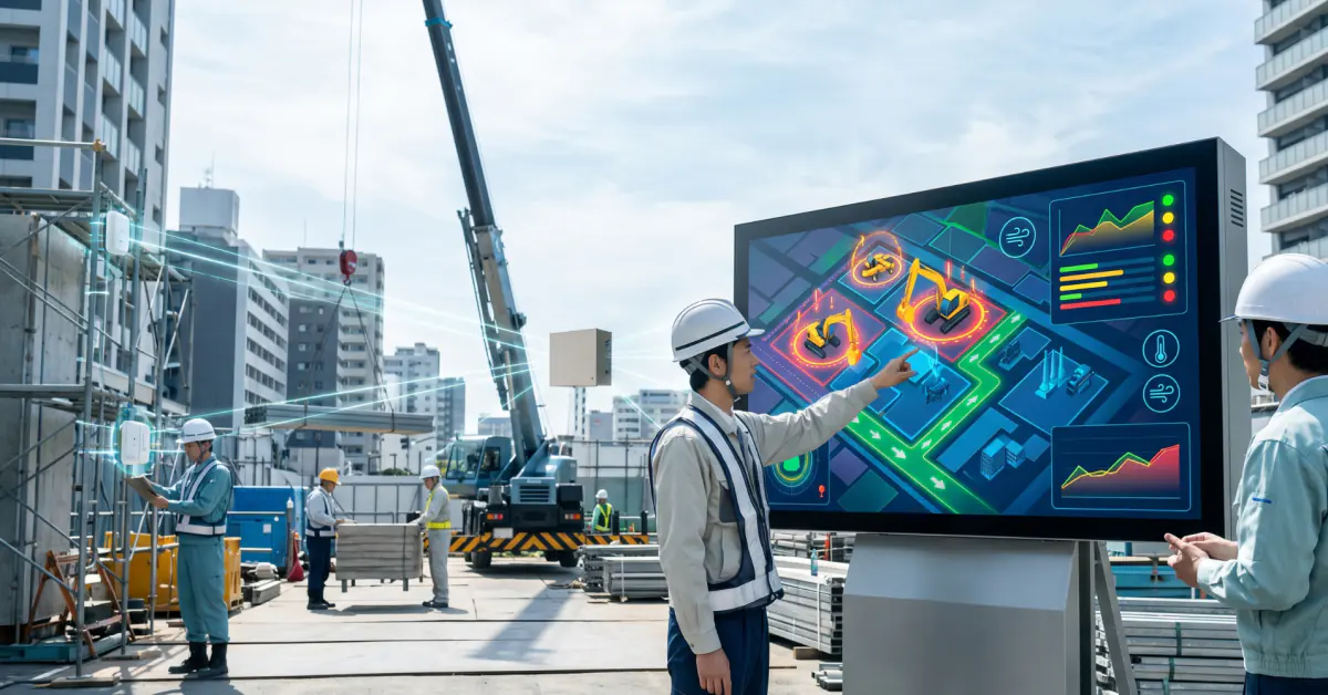 安全対策DXが変わる建設現場｜“予防型安全管理”への進化