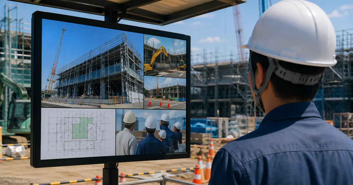 作業時間を圧迫する説明業務を削減｜建設現場のタイムマネジメントDX