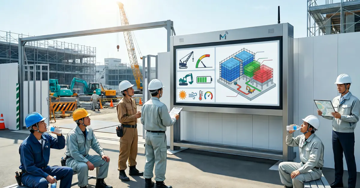 WBGT管理が建設現場の新常識｜暑さ指数を活用した安全対策DX