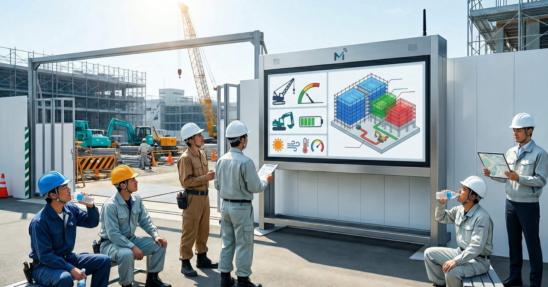 WBGT管理が建設現場の新常識｜暑さ指数を活用した安全対策DX